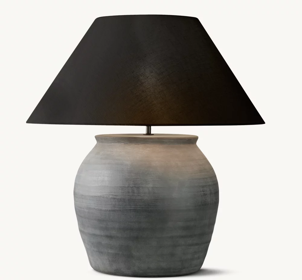 TERRA-COTTA CHINESE JAR TABLE LAMP - Image 2