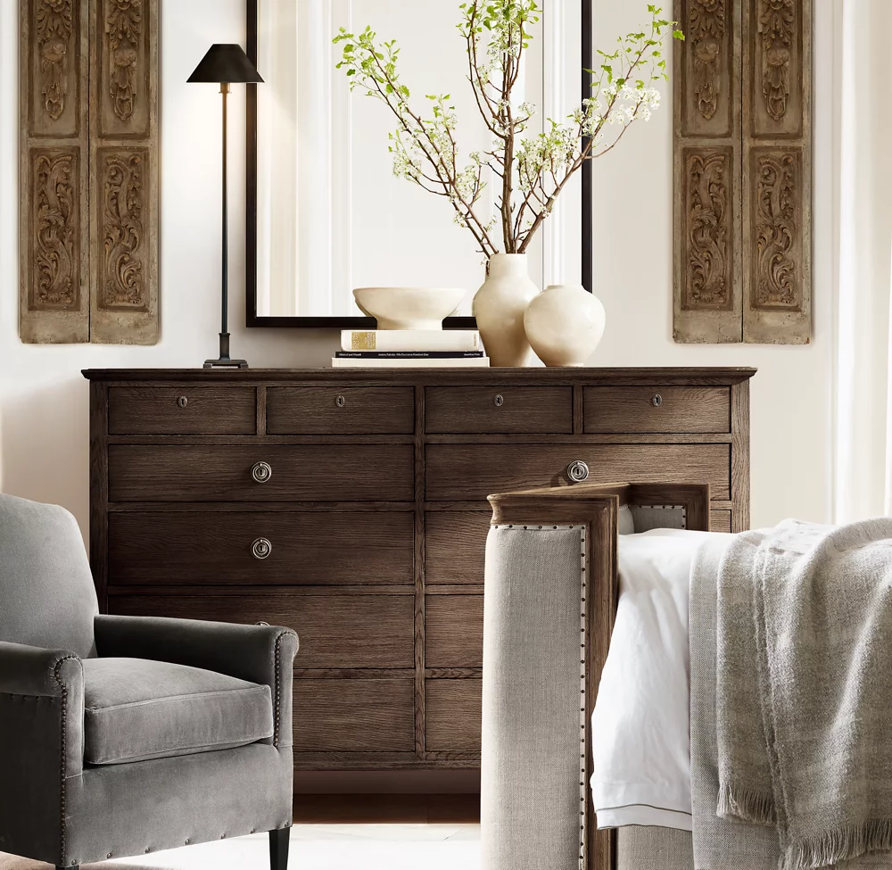 PETITE CANDLESTICK METAL SHADE BUFFET LAMP - Image 3