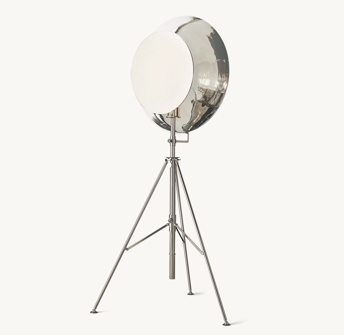 APOLLO FLOOR LAMP - Polished Nickel