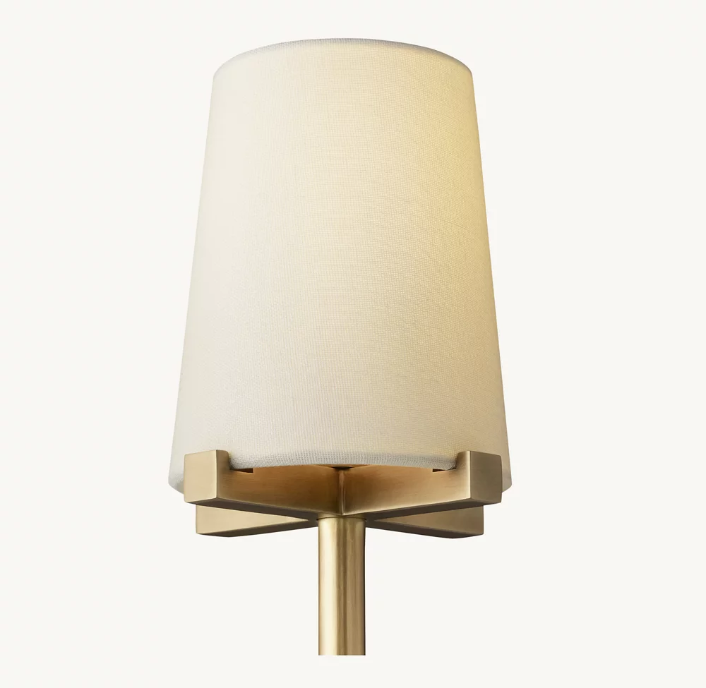 PAUILLAC FABRIC SHADE FLOOR LAMP - Image 1