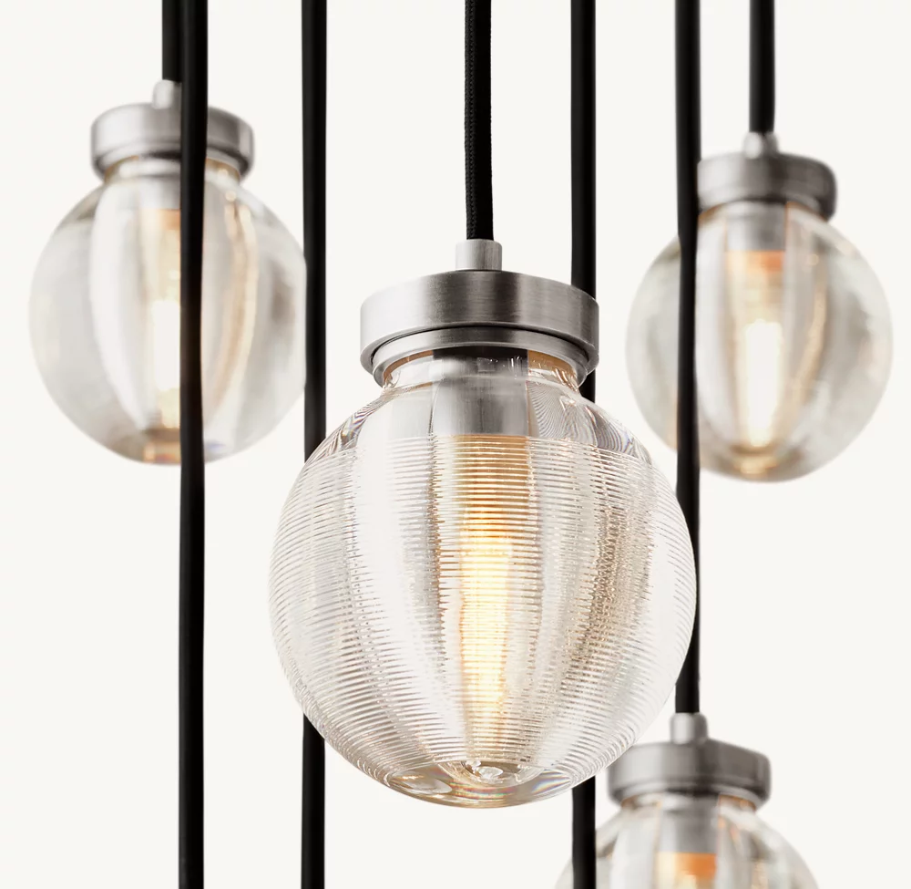 PEARL ROUND CHANDELIER 60