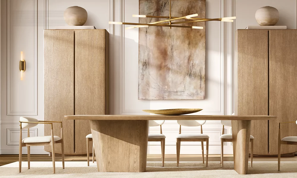 ROUSSEAU 8-LIGHT MOBILE ETCHED ROD CHANDELIER - Image 5