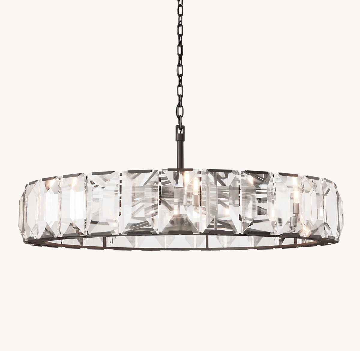 HARLOW CRYSTAL ROUND CHANDELIER 60