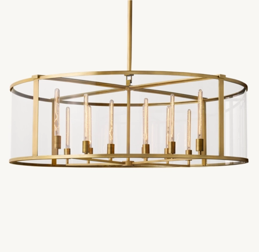 BECKMAN ROUND CHANDELIER 55