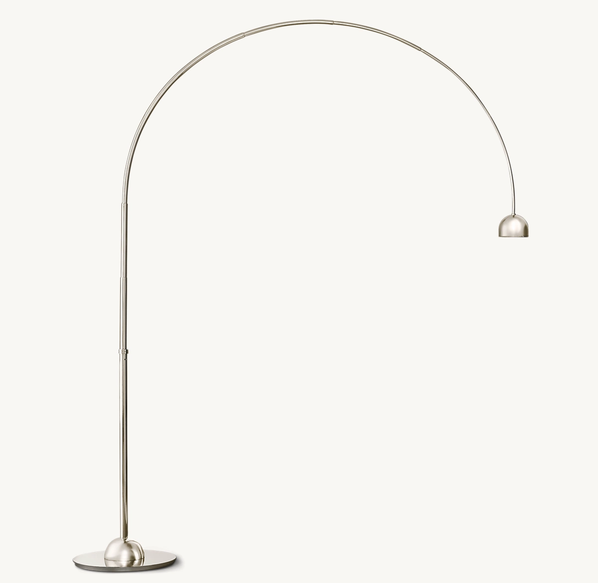 L'ARC FLOOR LAMP - Polished Nickel