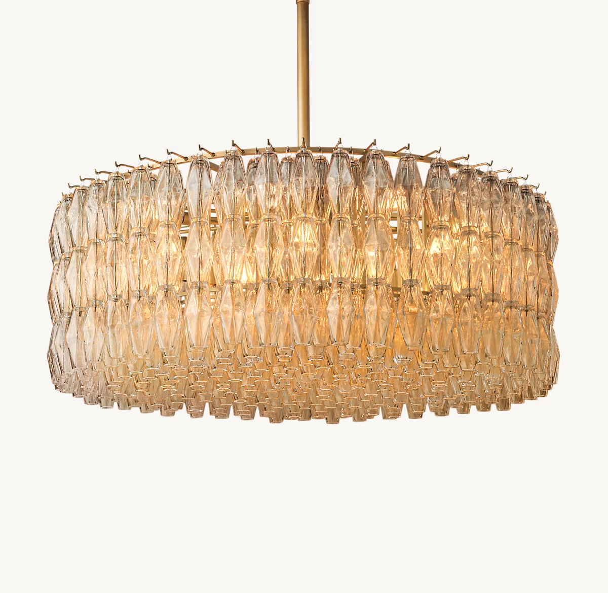 CHIARA CLEAR GLASS ROUND CHANDELIER 47
