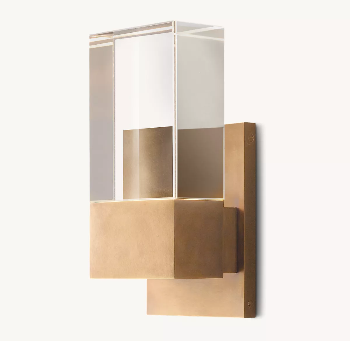 SERRA SCONCE - Vintage Brass