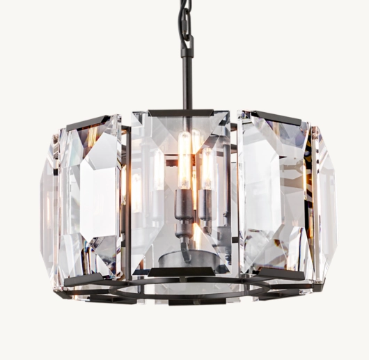 HARLOW CRYSTAL ROUND CHANDELIER 19