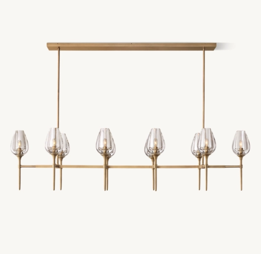 TULIP LINEAR CHANDELIER 65