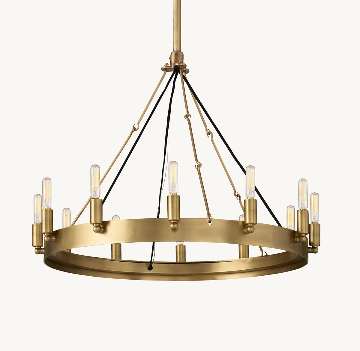 CAMINO VINTAGE FILAMENT ROUND CHANDELIER 26