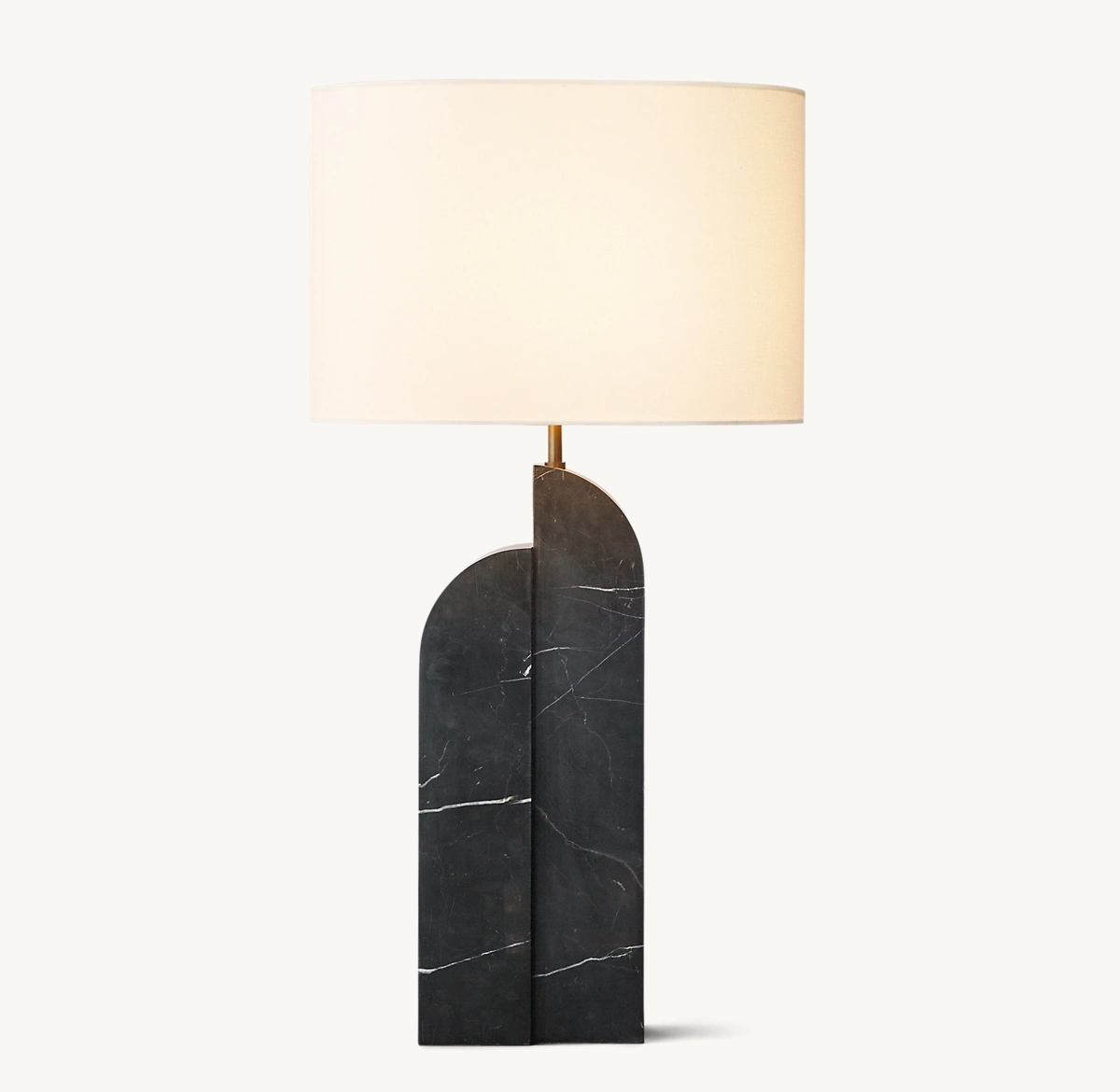 SAVOYE TABLE LAMP - LEFT - Black Marble