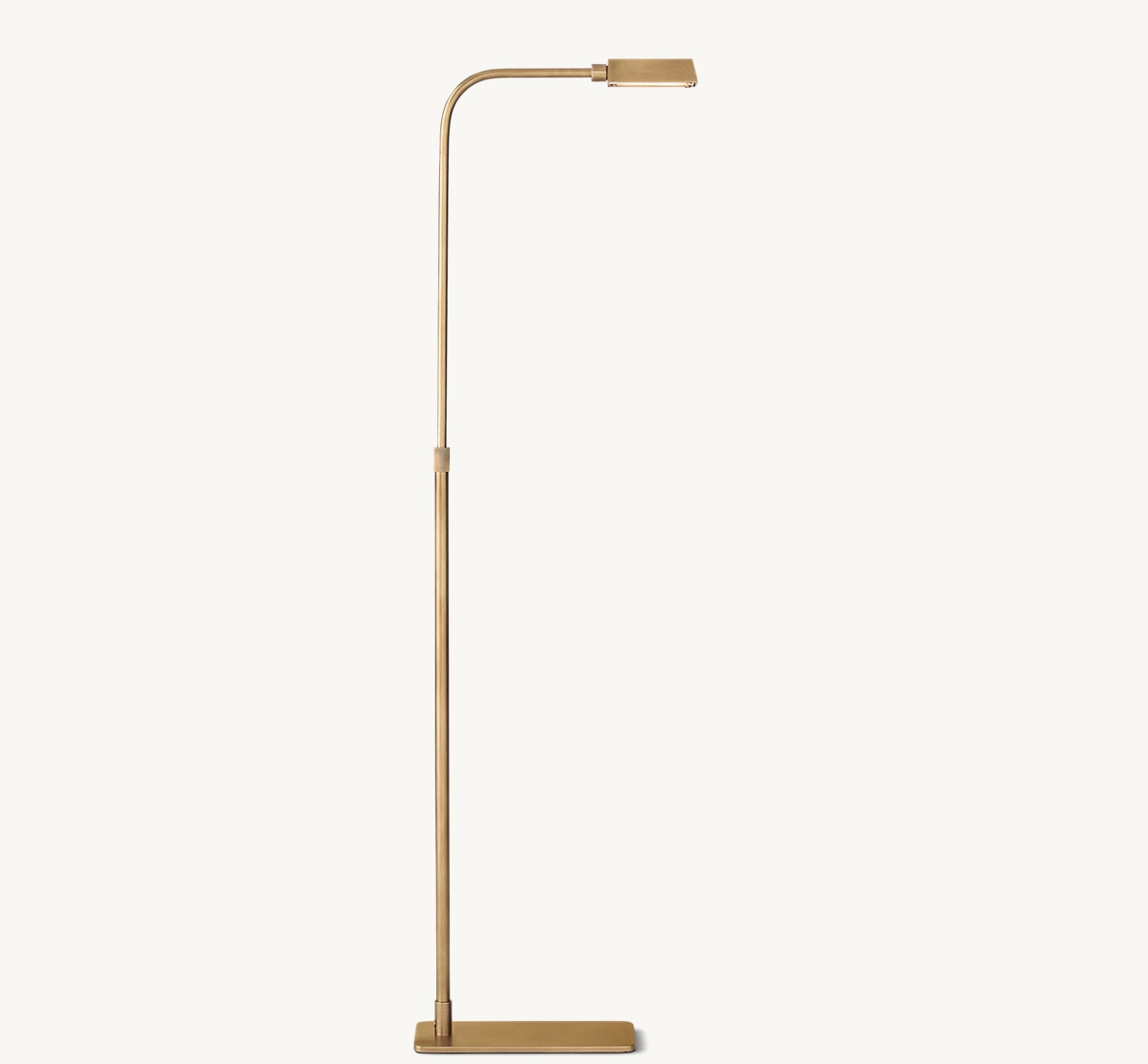 SANDERS TASK FLOOR LAMP - Natural Brass