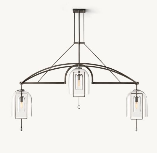FULCRUM GRAND LINEAR CHANDELIER 85
