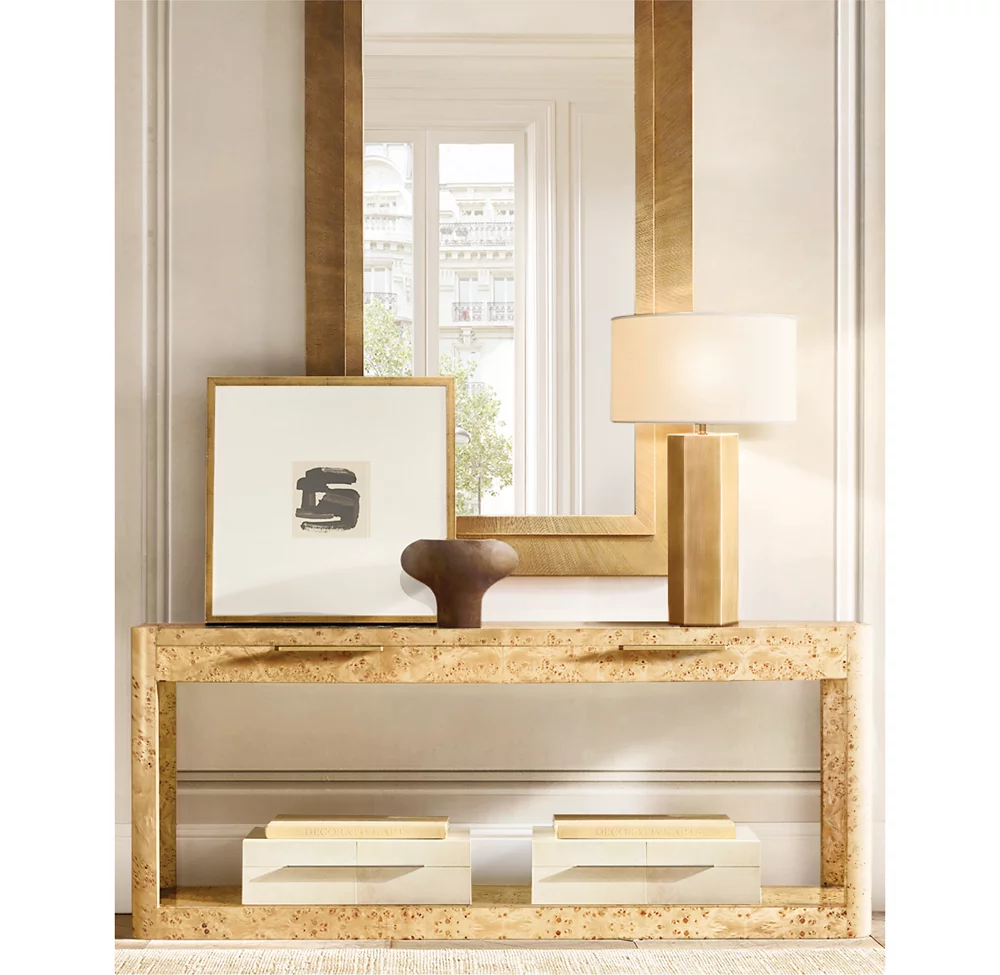 SAREZZO METAL HEXAGONAL TABLE LAMP - Image 1