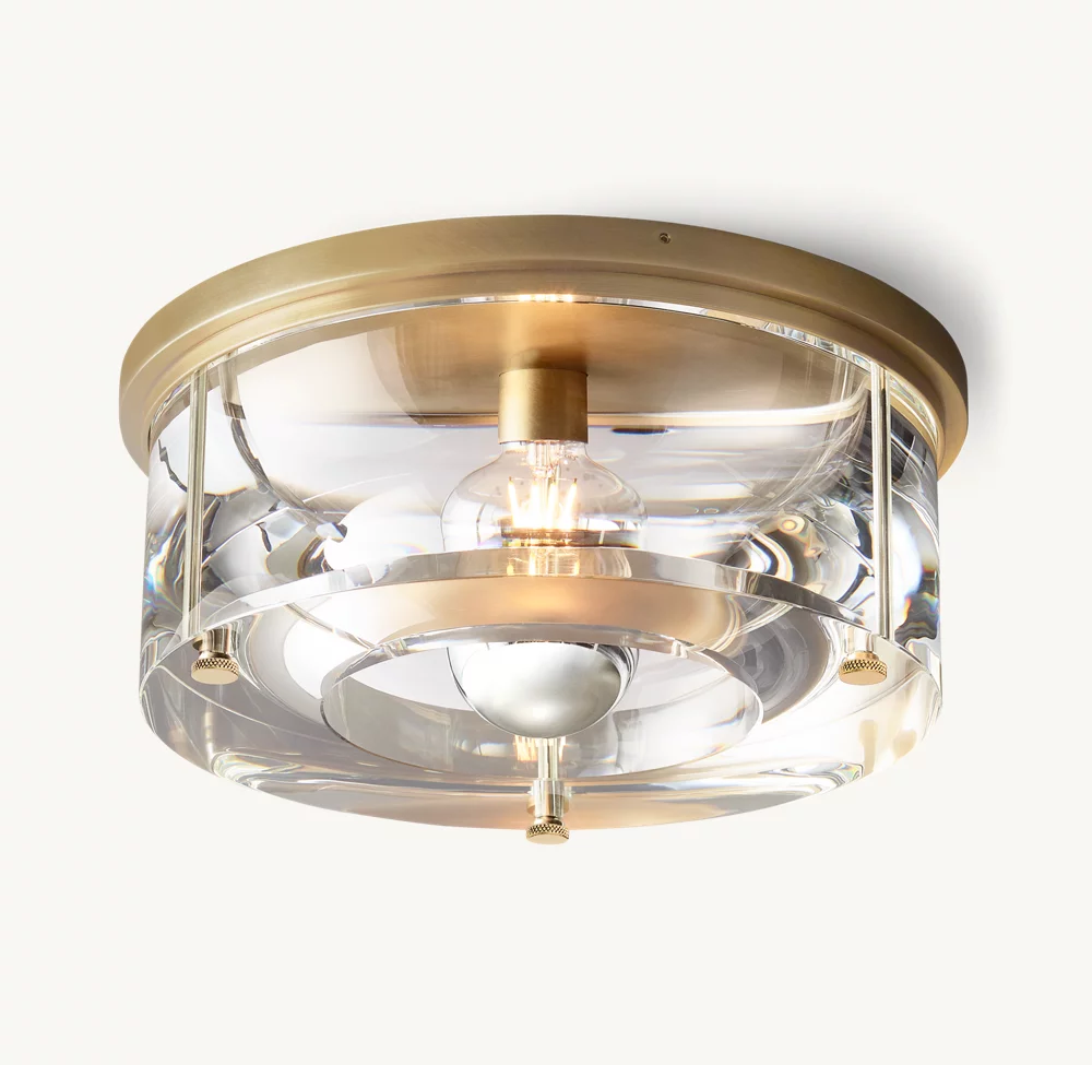 SAVILE ROUND FLUSHMOUNT - Image 2