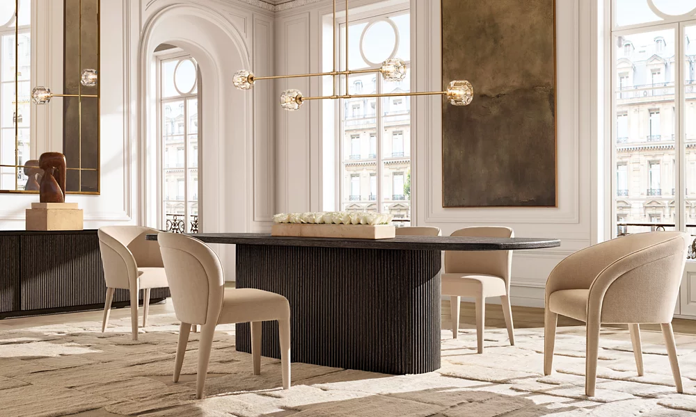 DEMARET MOBILE LINEAR CHANDELIER 72