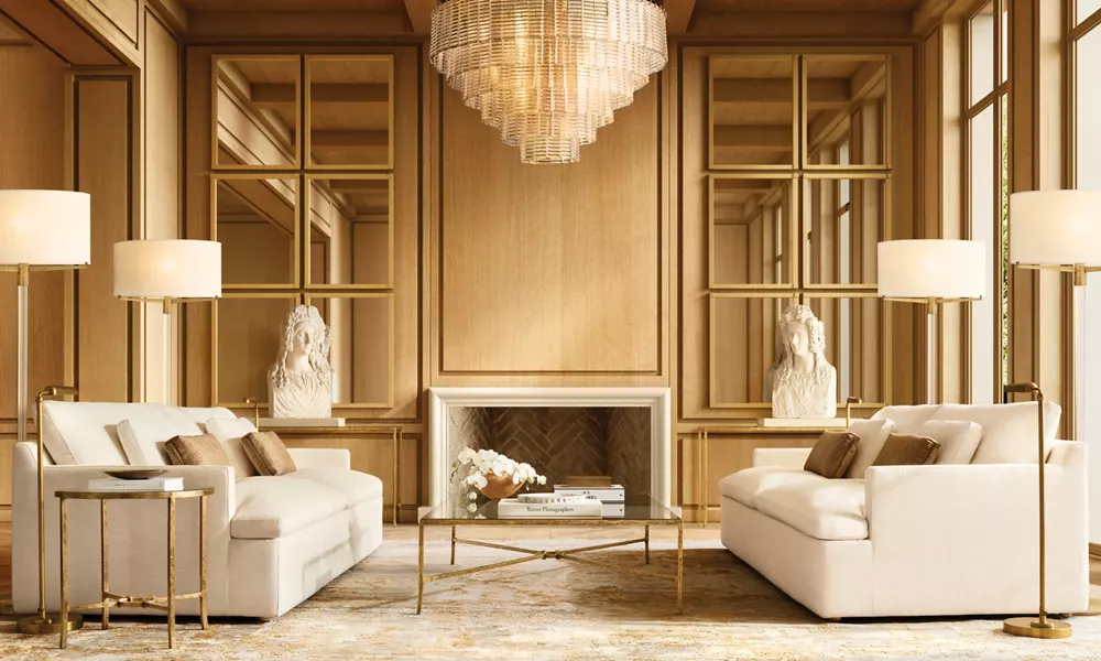 SIRENE CLEAR GLASS ROUND CHANDELIER 52