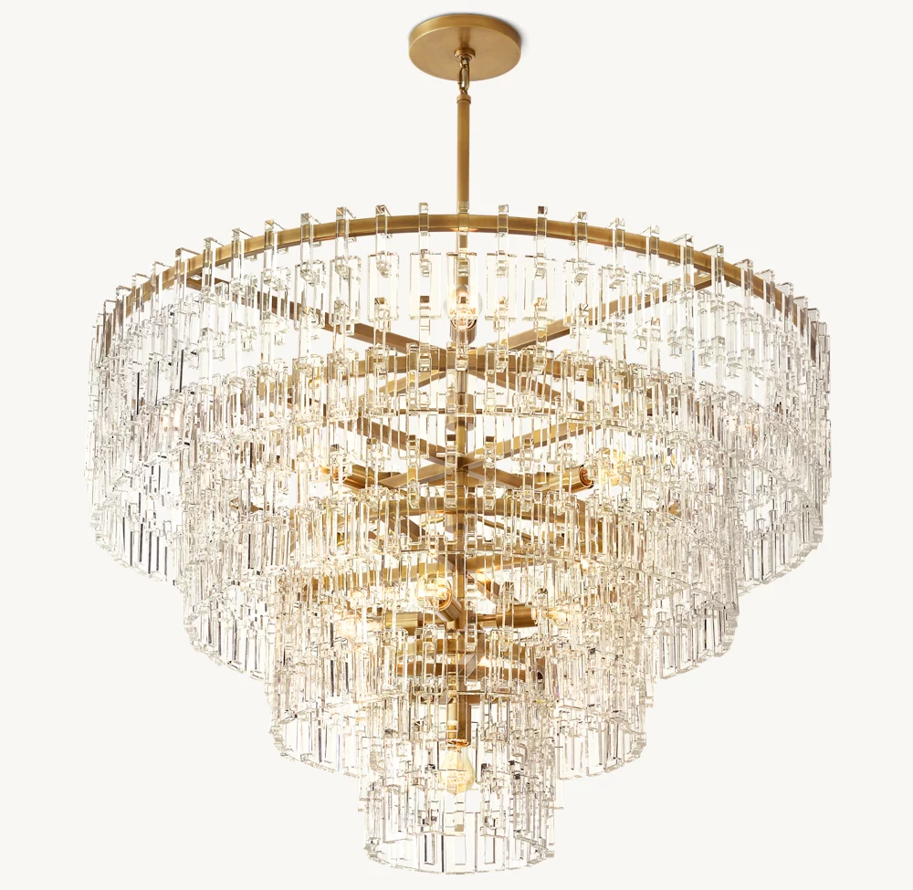 MARIGNAN TIERED ROUND CHANDELIER 48