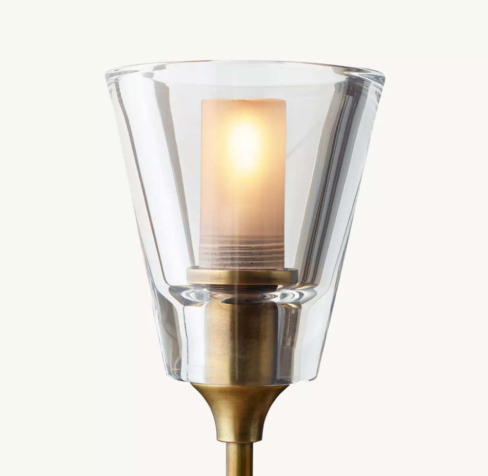 TORCHE DE VERRE ROUND CHANDELIER 58