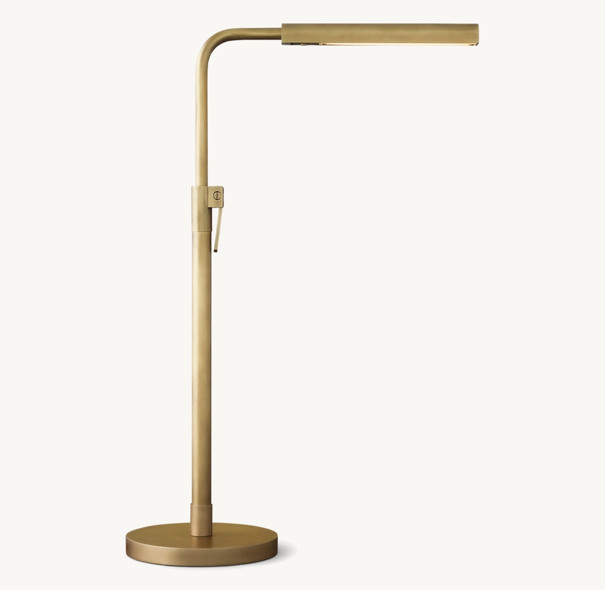 KNOX TASK TABLE LAMP - Lacquered Burnished Brass