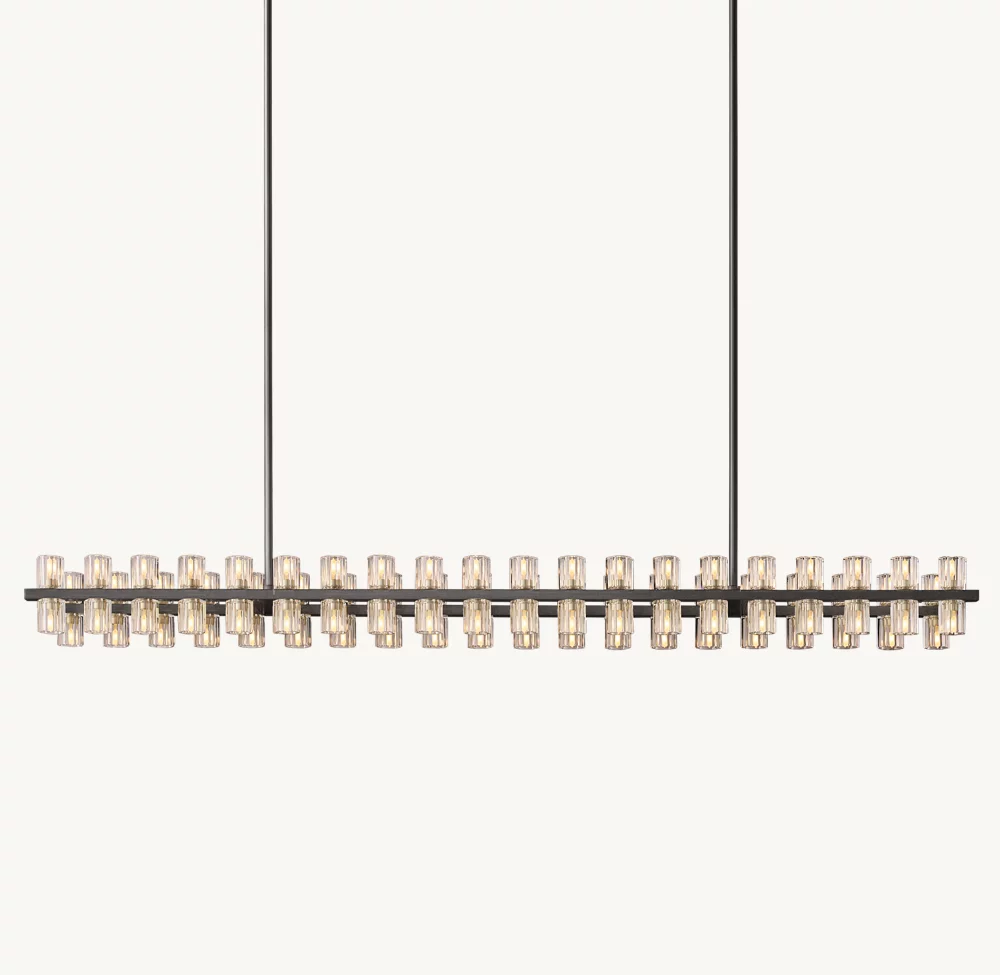 ARCACHON LED RECTANGULAR CHANDELIER 72