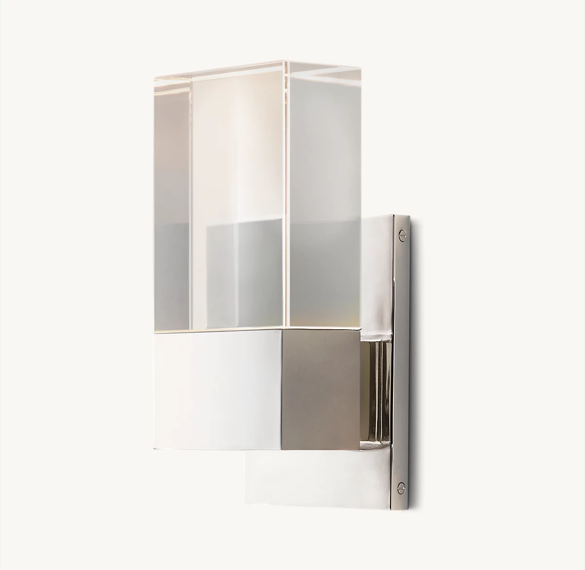SERRA SCONCE - Polished Nickel