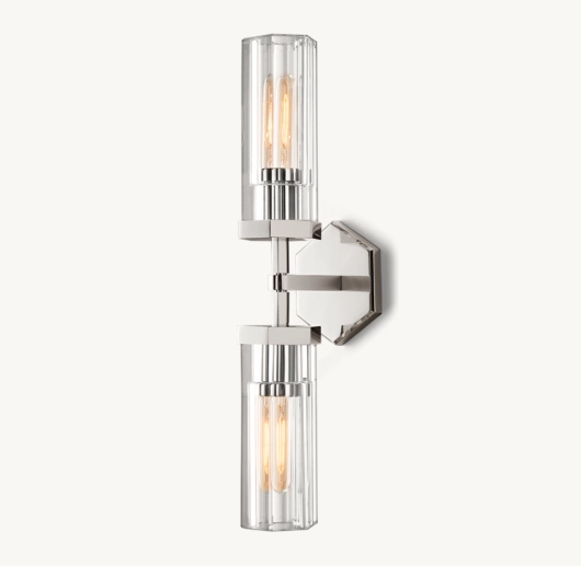 LAMBETH HEXAGONAL LINEAR SCONCE