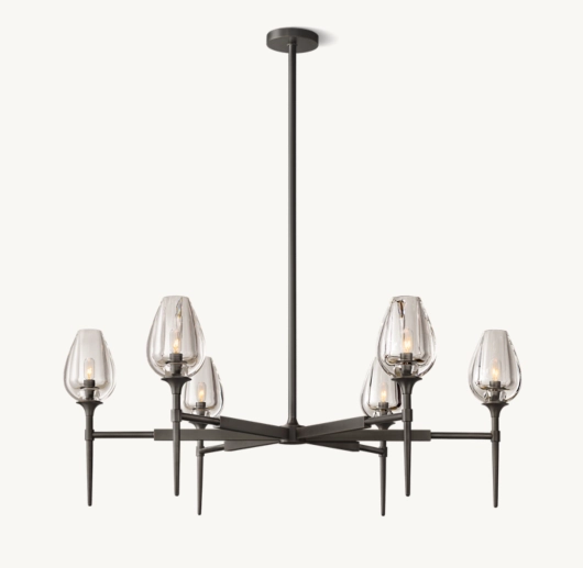 TULIP ROUND CHANDELIER 42