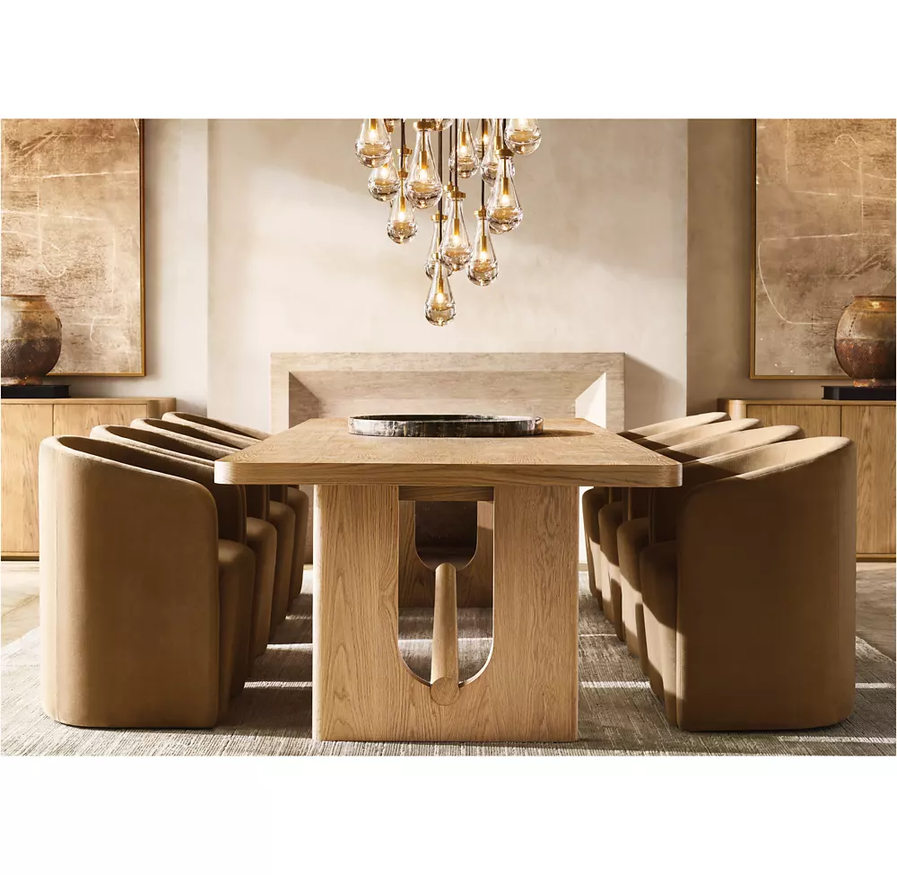 RAIN RECTANGULAR CHANDELIER 54