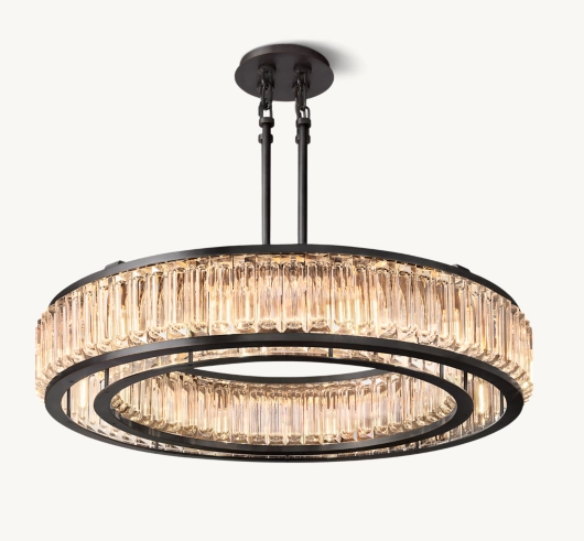 MAURIER ROUND CHANDELIER 48
