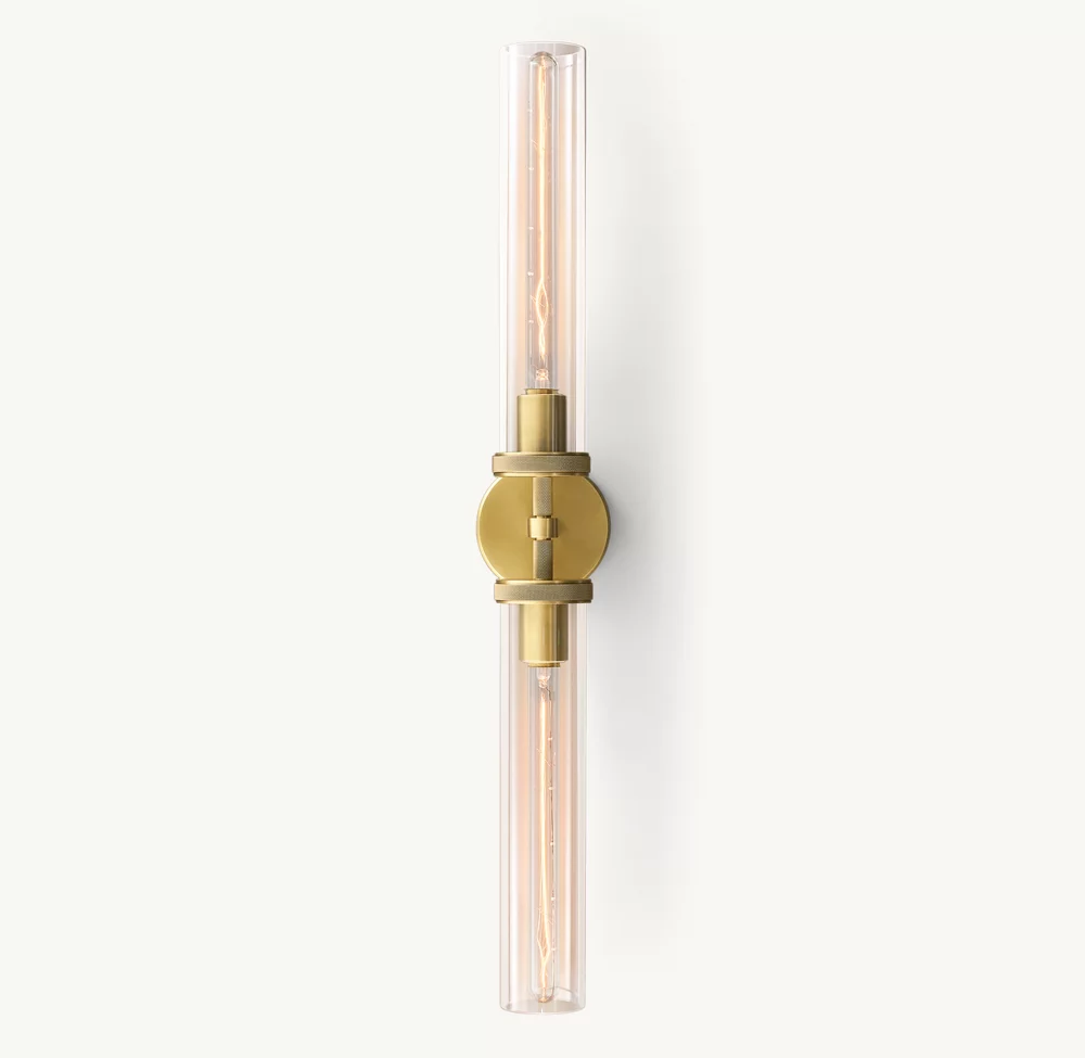 LAMBETH KNURLED GRAND LINEAR SCONCE - Image 2