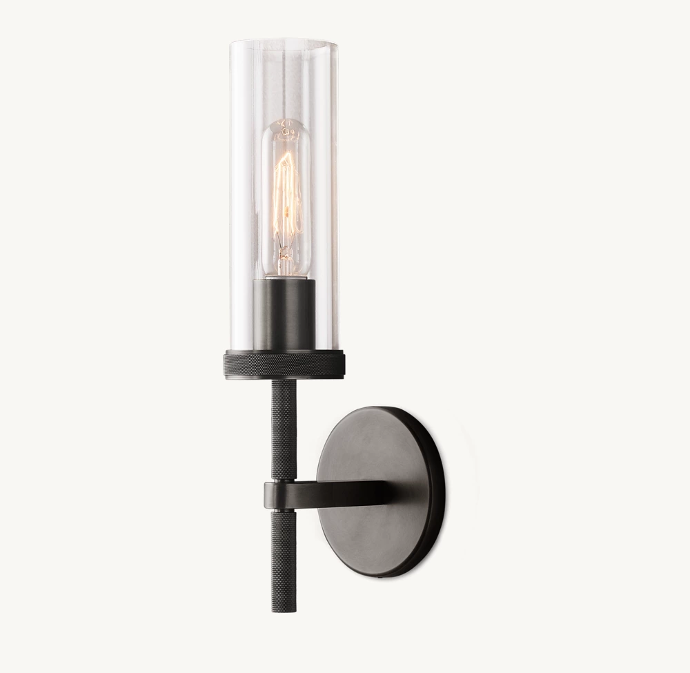 LAMBETH KNURLED SCONCE - Image 1