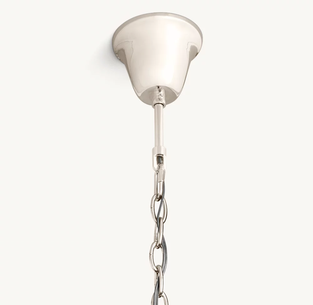 1920S ODEON ROUND CHANDELIER 32