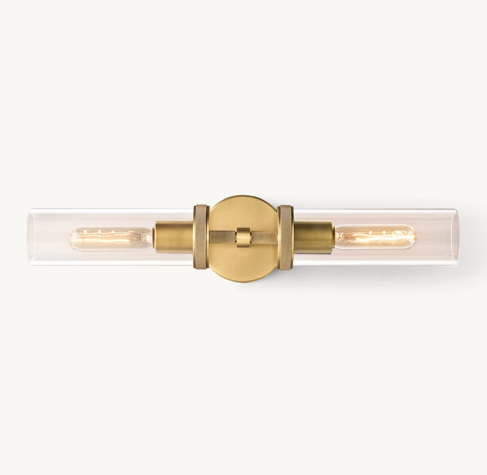 LAMBETH KNURLED LINEAR SCONCE - Image 4