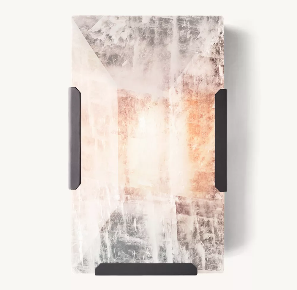 HARLOW CALCITE SCONCE - Image 1