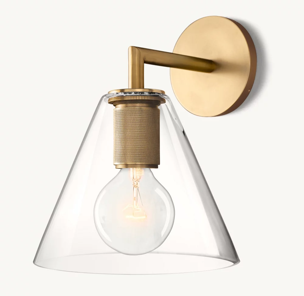 UTILITAIRE FUNNEL SHADE SCONCE - Image 1
