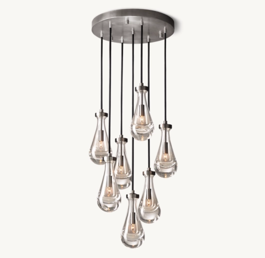 RAIN ROUND CHANDELIER 18