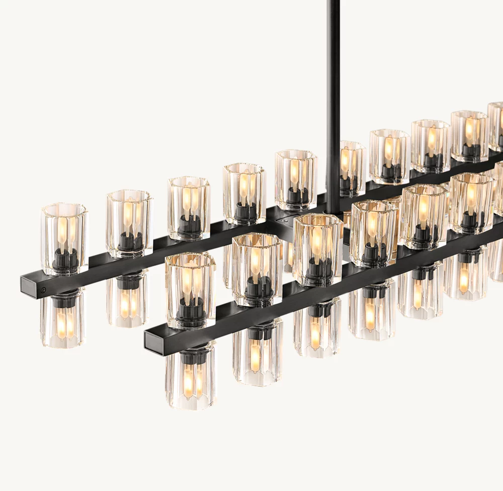 ARCACHON LED RECTANGULAR CHANDELIER 54