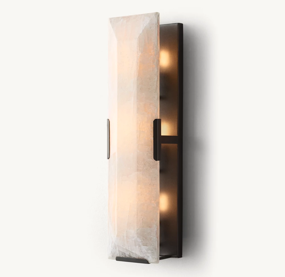 HARLOW CALCITE LINEAR SCONCE - Image 6