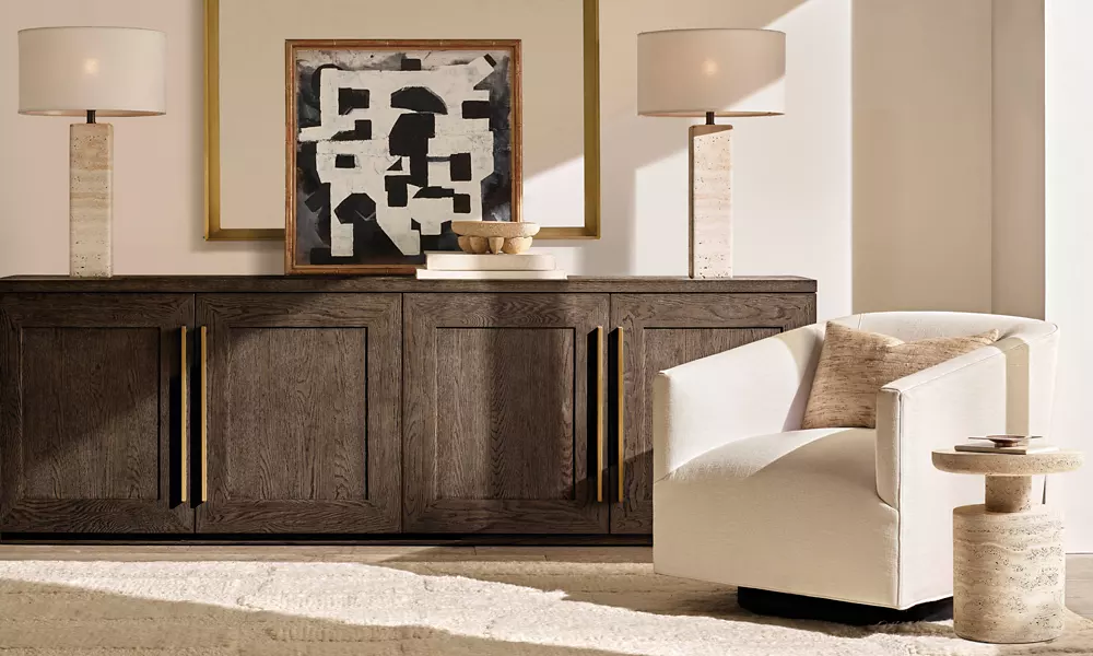 SAREZZO STONE SQUARE TABLE LAMP - Image 3