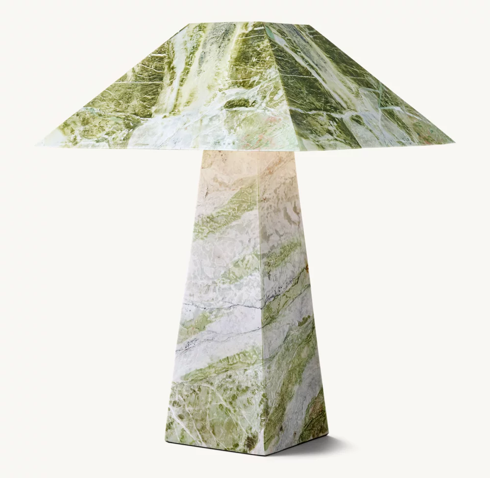 Mycena Obelisk Stone Table Lamp - Image 3