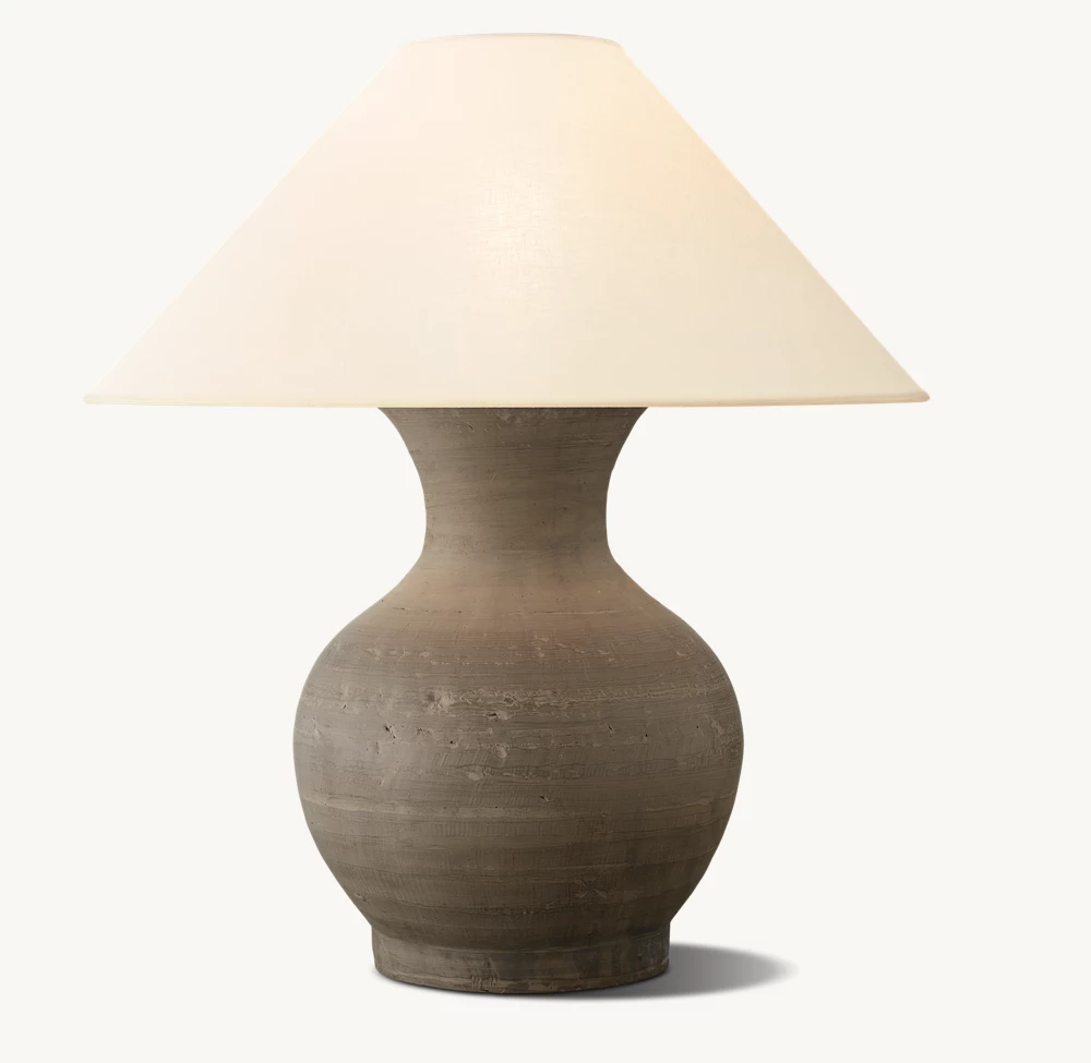ANTIQUE SHANXI TALL TABLE LAMP - Image 1