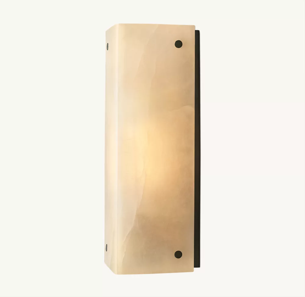 REYNARD ALABASTER SCONCE - Image 1