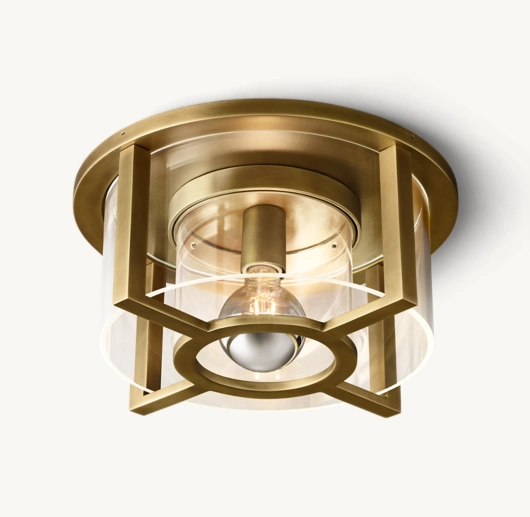 PÉTRUS ROUND FLUSHMOUNT