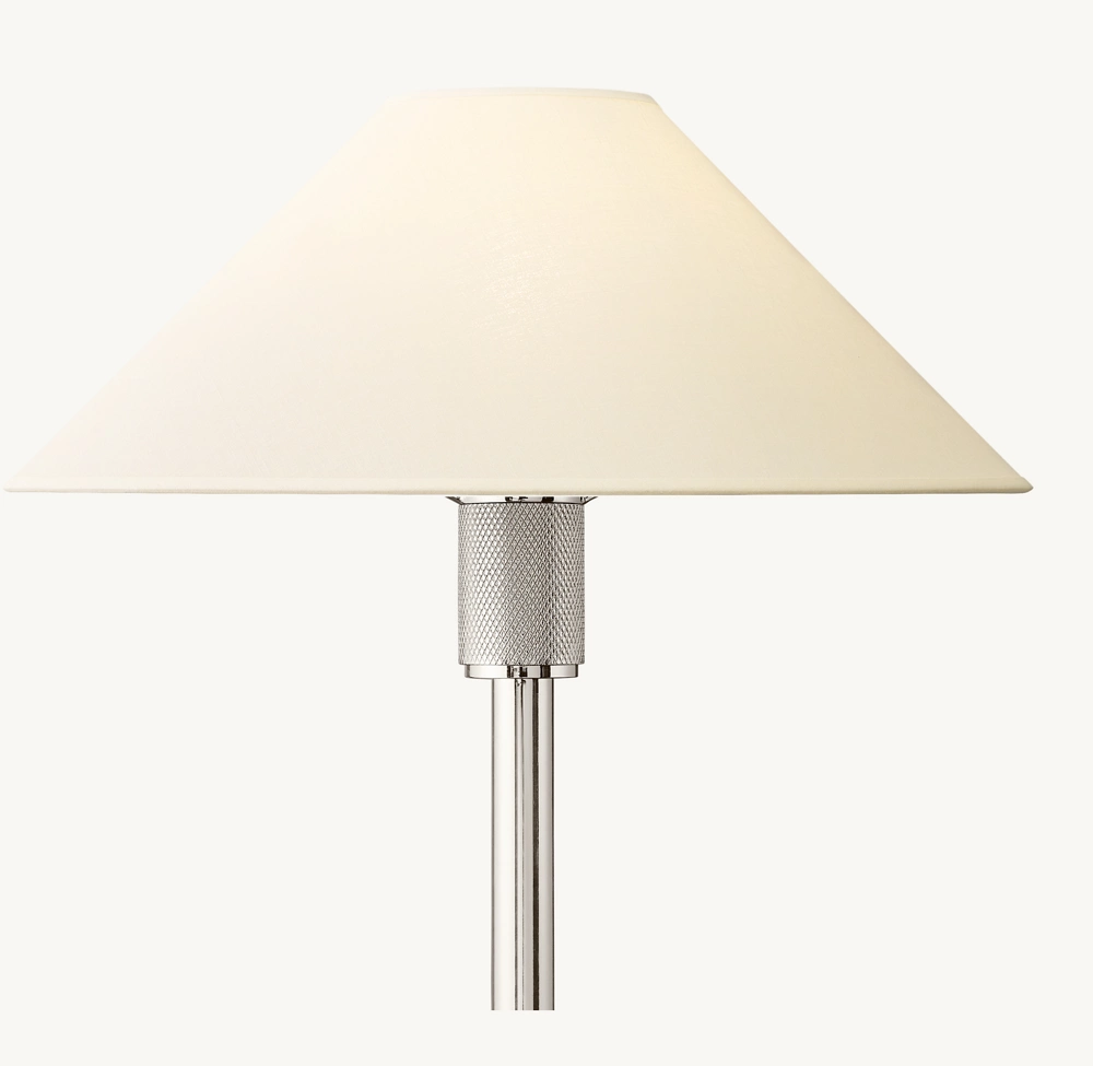 UTILITAIRE LINEN SHADE TABLE LAMP - Image 2