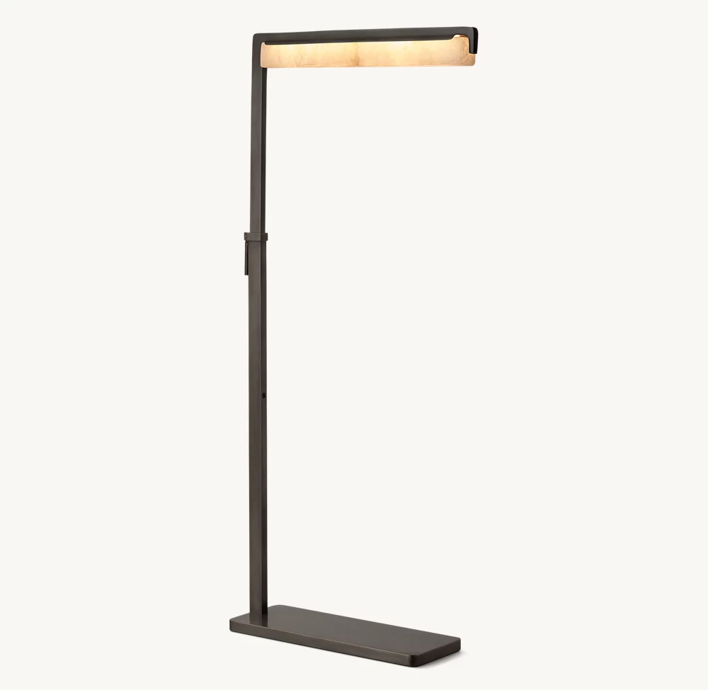 Audubon Alabaster Task Floor Lamp - Image 3