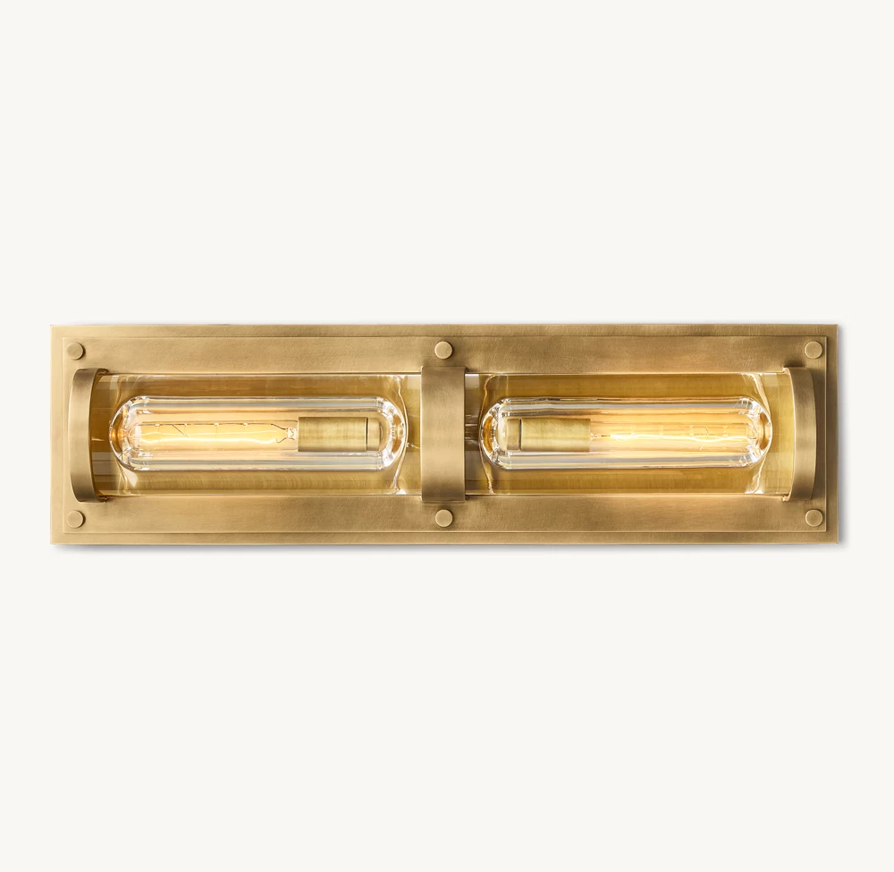 SAVILE ROUND LINEAR SCONCE - Image 1