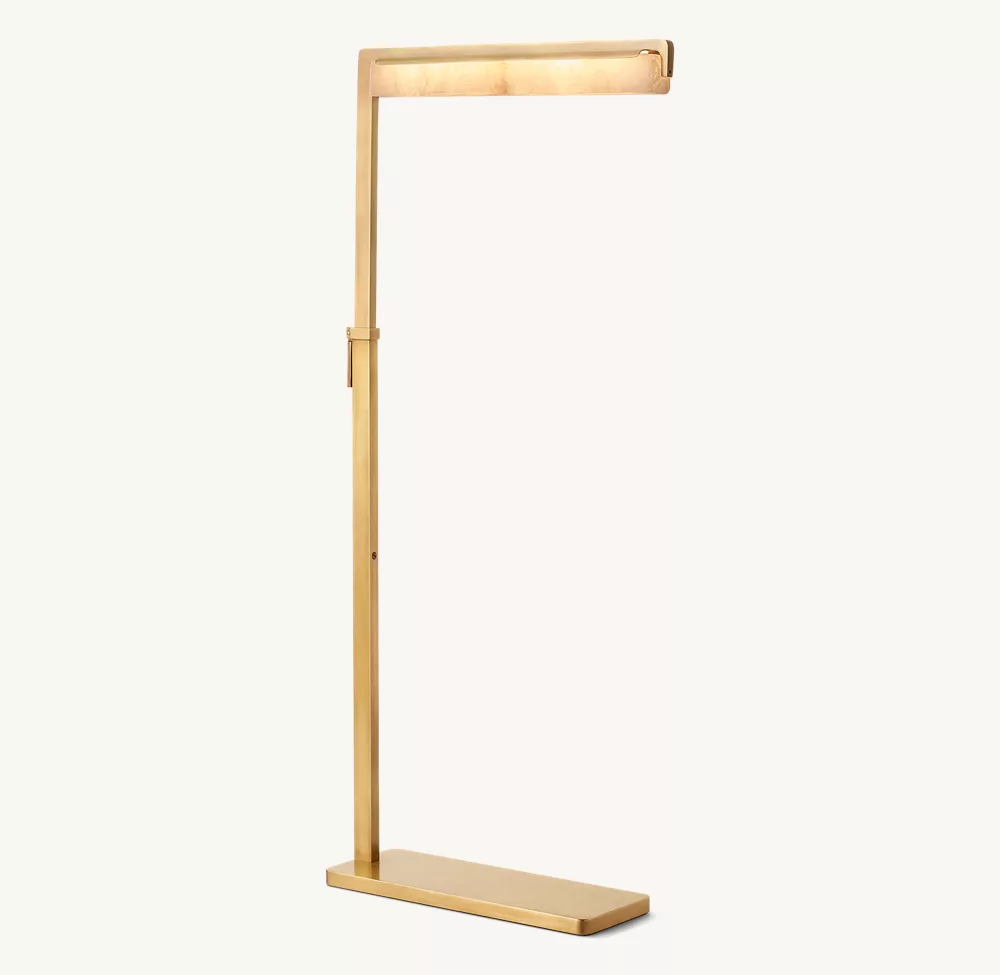 Audubon Alabaster Task Floor Lamp - Image 3