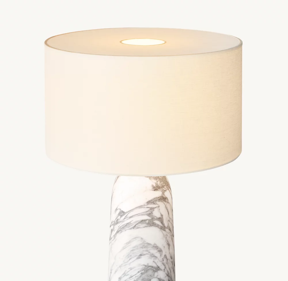 SAREZZO STONE TAPERED TABLE LAMP - Image 2