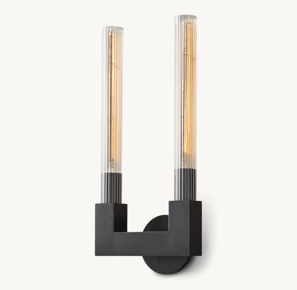 CANNELE DOUBLE SCONCE - Image 1